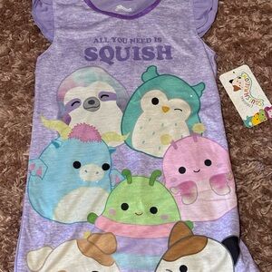 Purple Squishmallow Graphic Pajama size XS